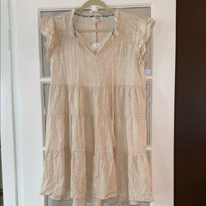 Charming Cream Dress